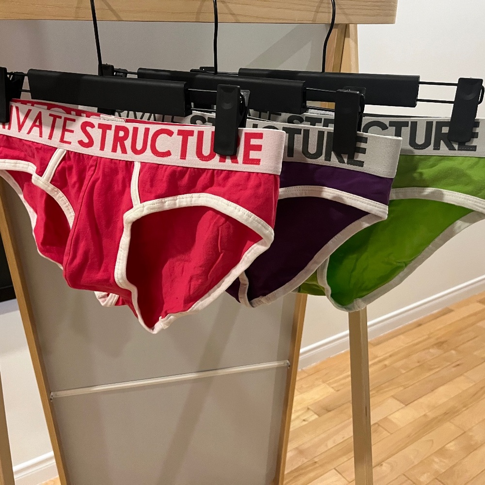 3 pack Private Structure briefs